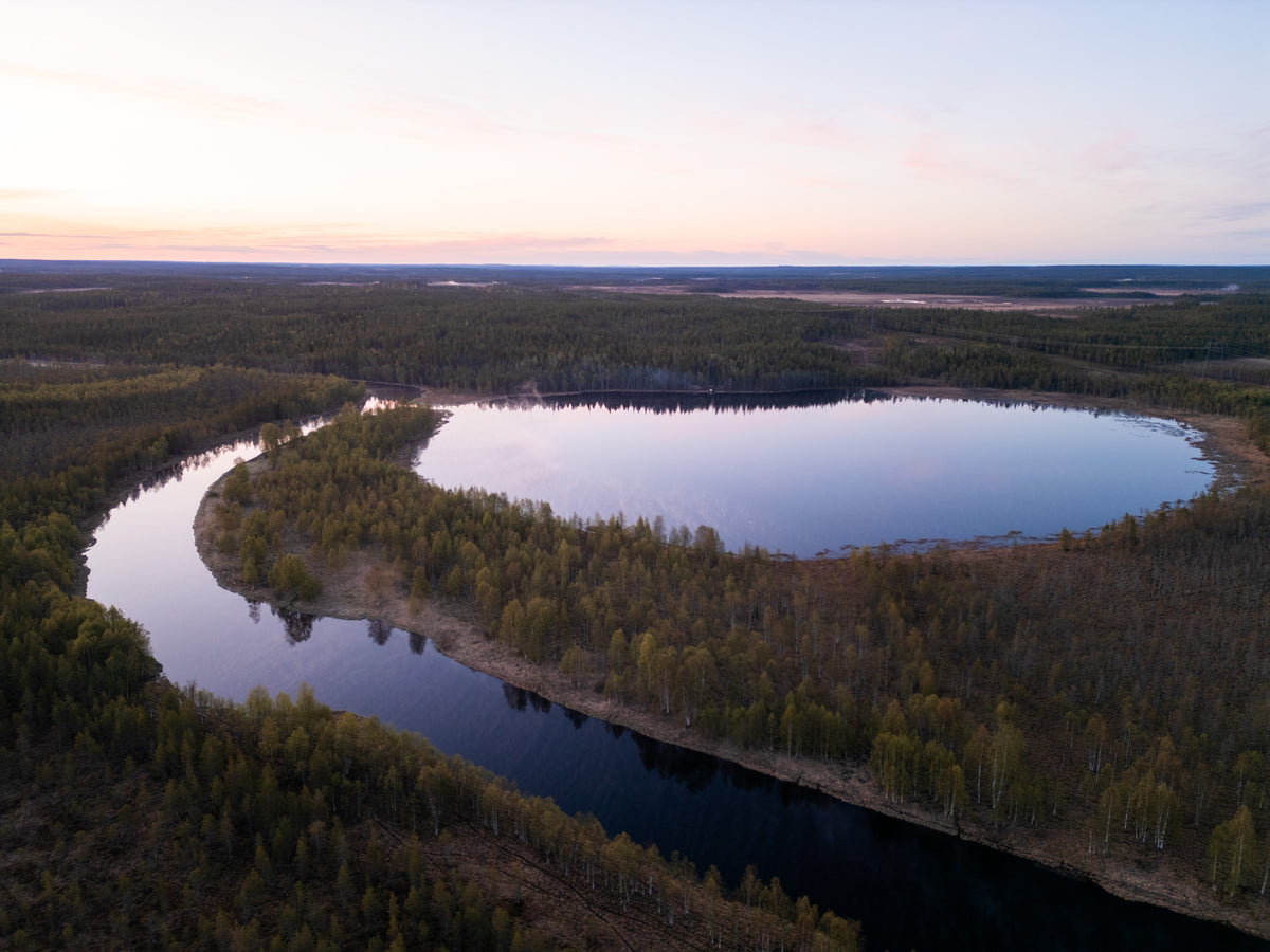 Kutulammen erämökki - Saunalla
