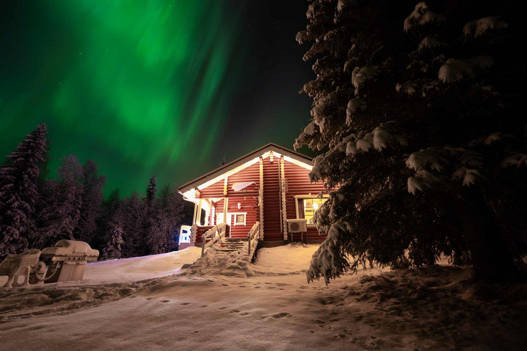 Northern lights villa in Ranua, Lapland