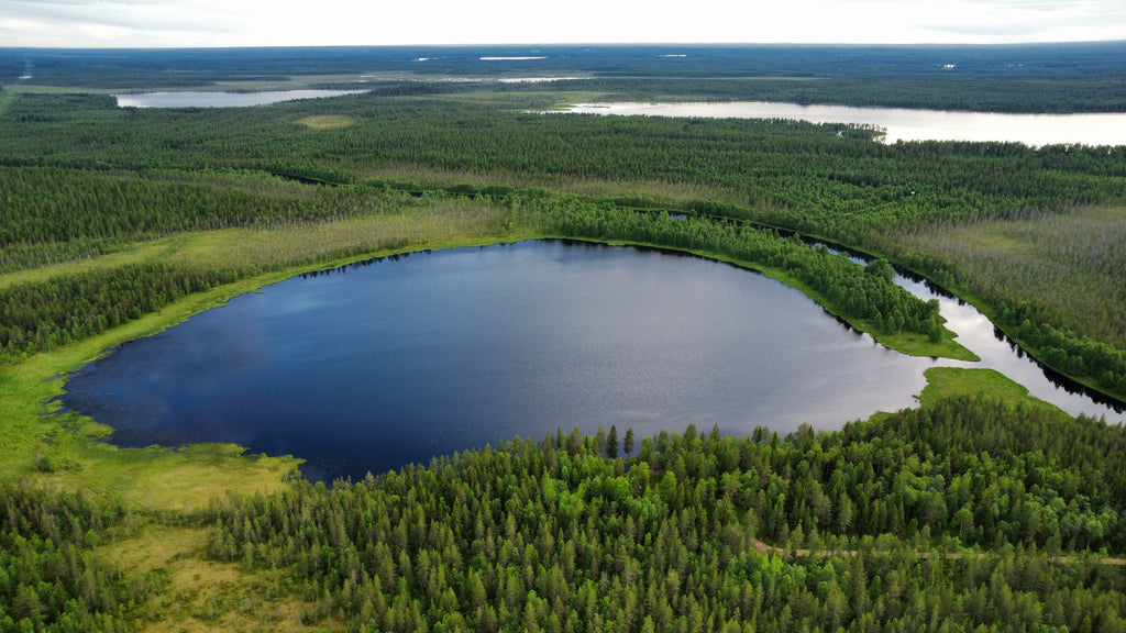 Kutulammen erämökki - Saunalla