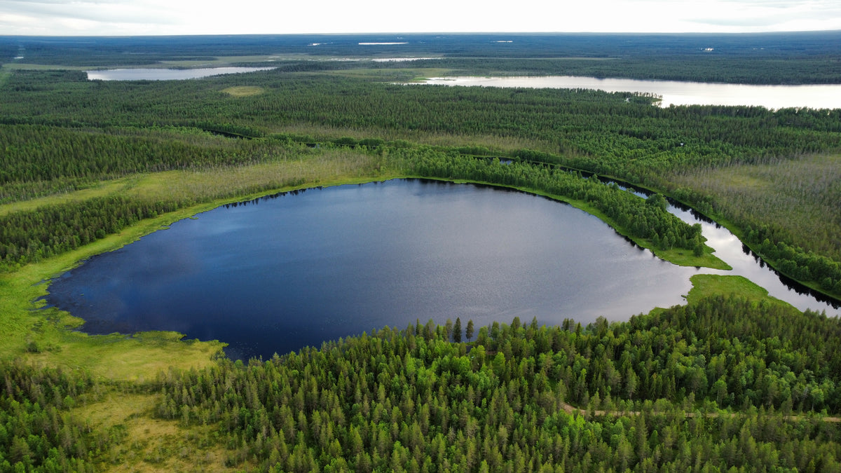 Kutulammen erämökki - Saunalla