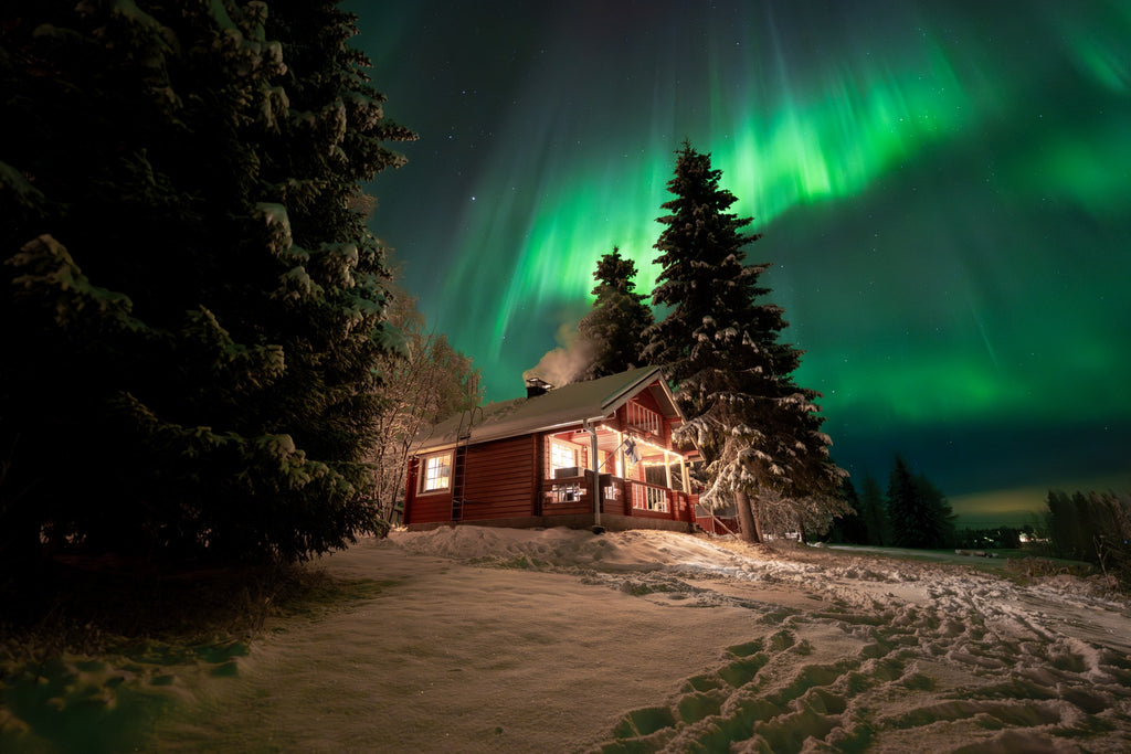 Lapland Aurora - riverside lodge