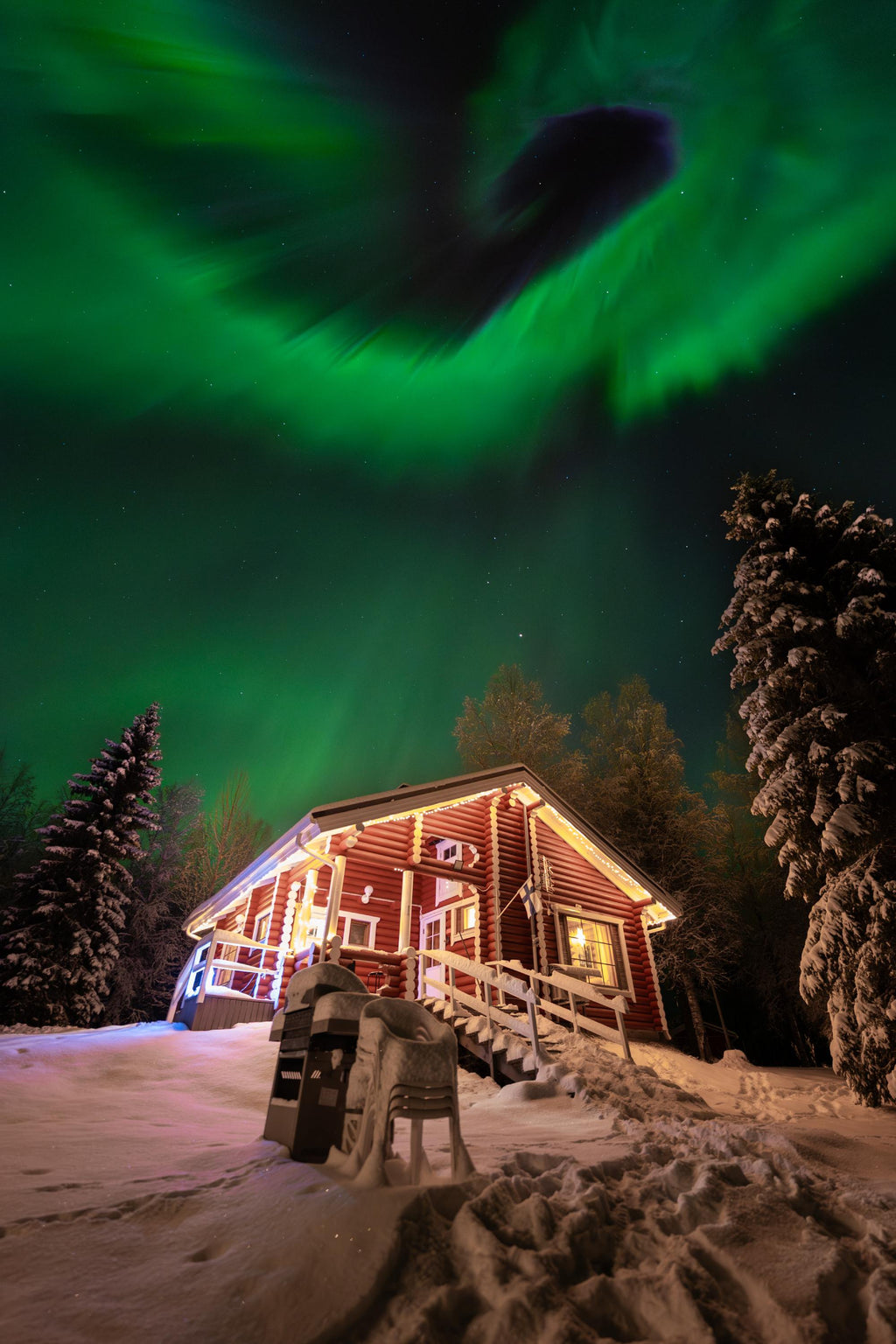 Villa Hiisi - Lapland Aurora riverside
