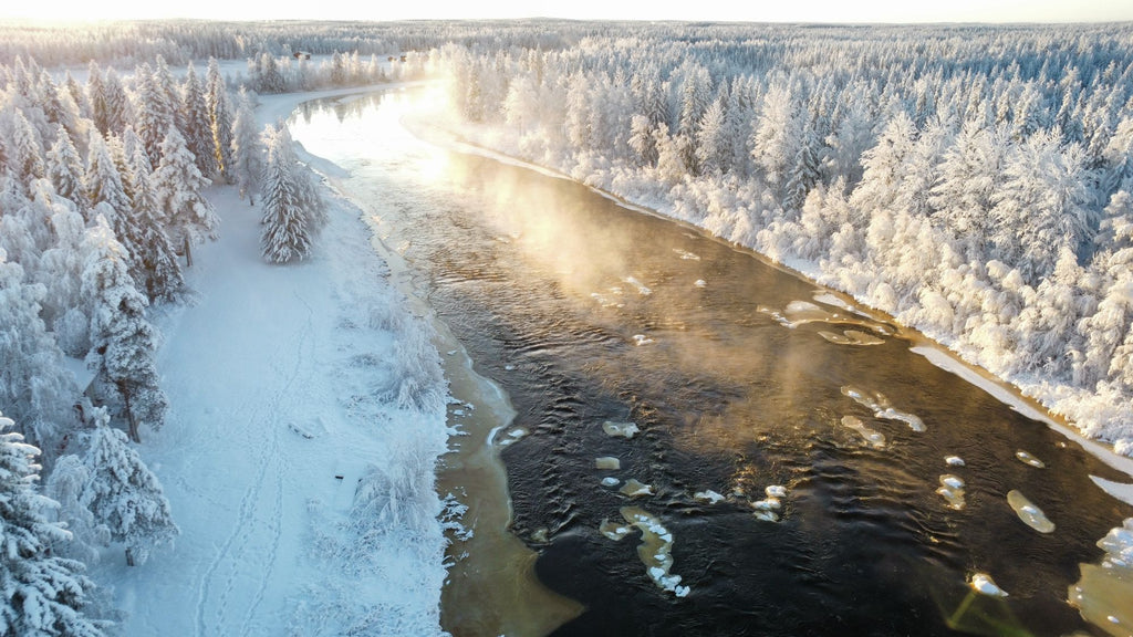 Simojoki river in Ranua