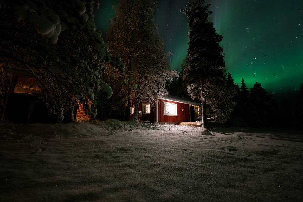 northern lights accommodation near Ranua animal park
